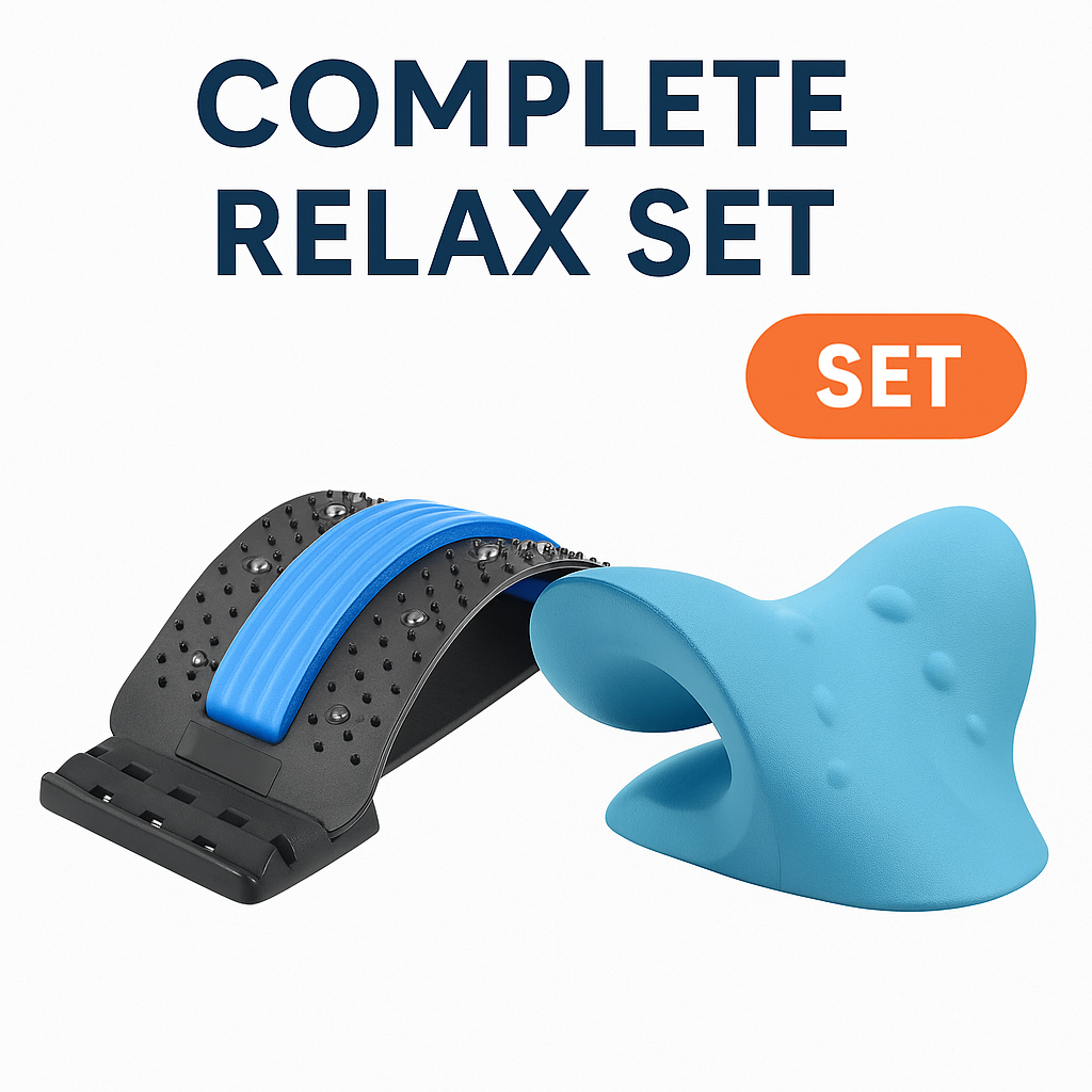 COMBIDEAL! -  Neck Ease en Rug stretcher