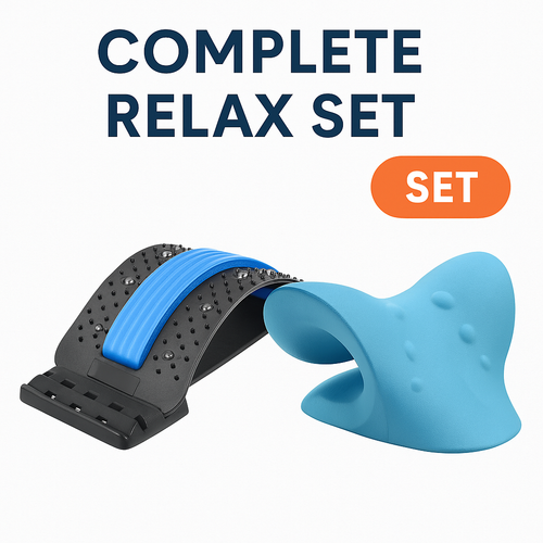 COMBIDEAL! -  Neck Ease en Rug stretcher