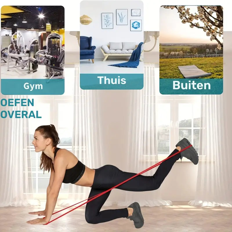 Power Resistance Bands Set – Full Body Workout Elastieken