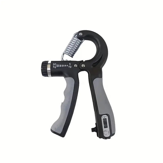 GripMaster Pro – Handknijper met Teller (5–60 kg verstelbaar)